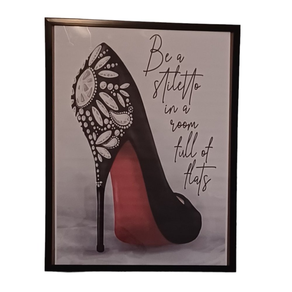 STILETTO CANVAS PRINT - Picture 2 of 4
